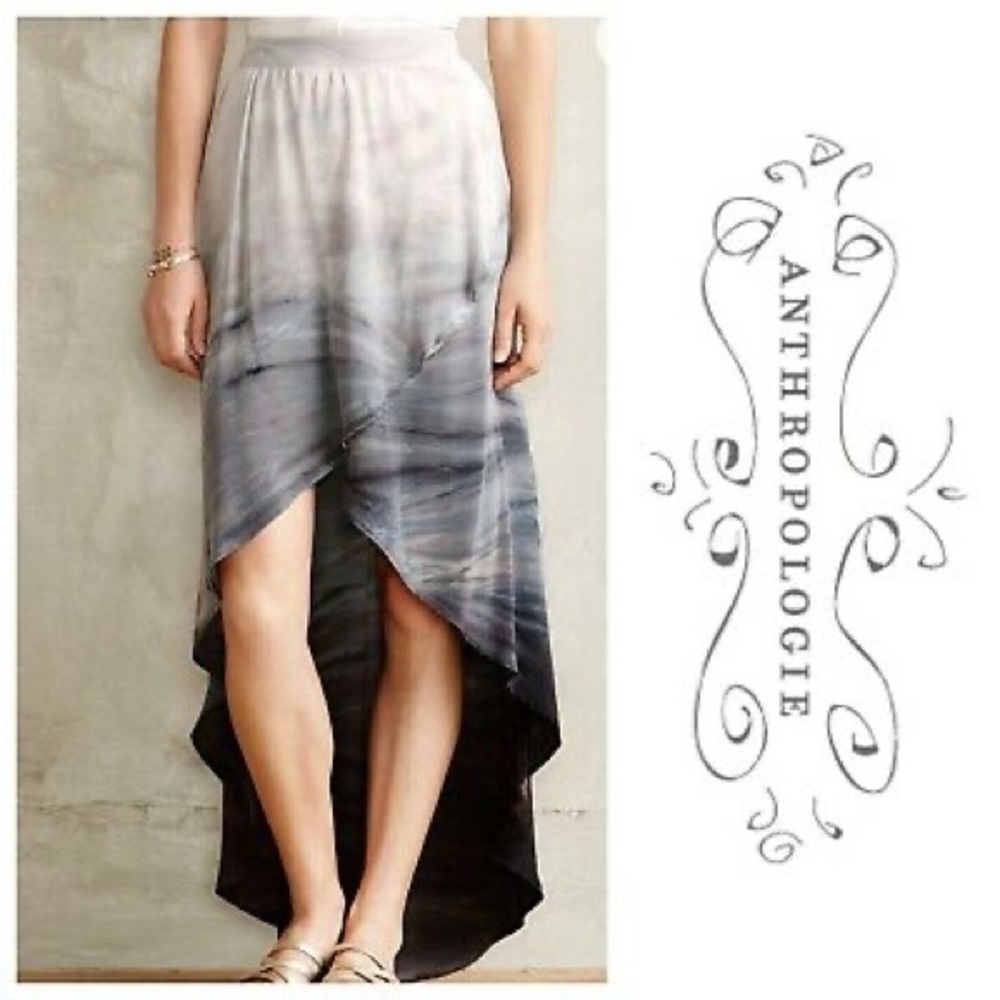 Anthropologie Tie Dye Skirt